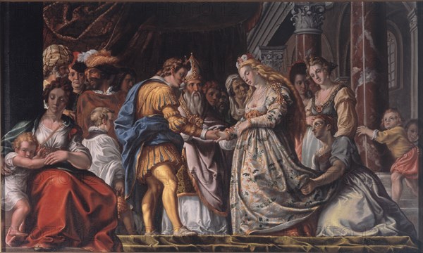 A Betrothal, 1619-1622. Creator: Francis Cleyn.