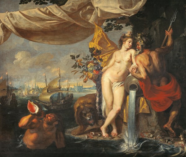 Allegory of the Sound, 1622. Creator: Isaac Isaacsz.