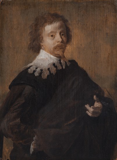 Portrait of Cornelis van Poelenburgh, 1627-1635. Creator: Anthony van Dyck.