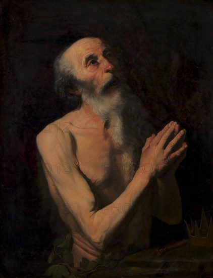 Onuphrius the Hermit, 1637-1764. Creator: Jusepe de Ribera.