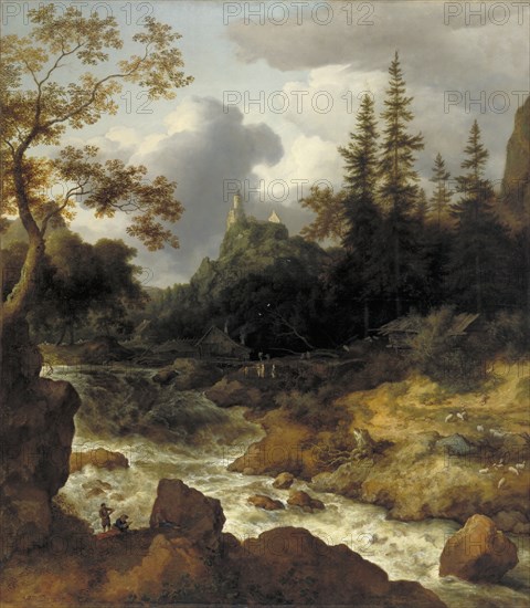 Norwegian Scenery, 1644-1675. Creator: Allart van Everdingen.