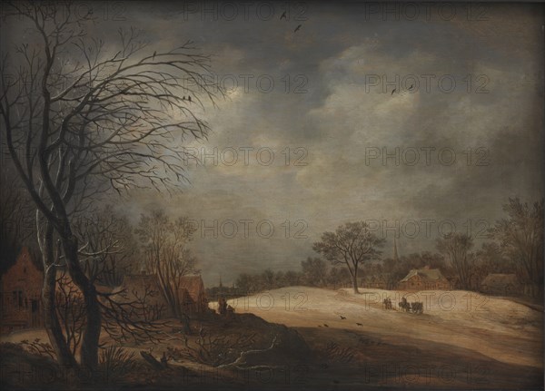 Winter Landscape, 1648-1651. Creator: Frans de Momper.