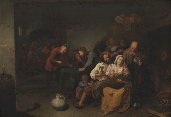 Inn Parlour with Guests, 1648-1651. Creator: David Ryckaert III.