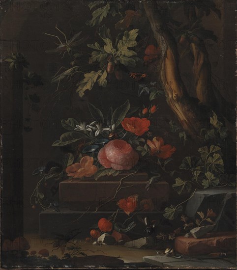 Flowers, 1672-1708. Creator: Elias Van Den Broeck.