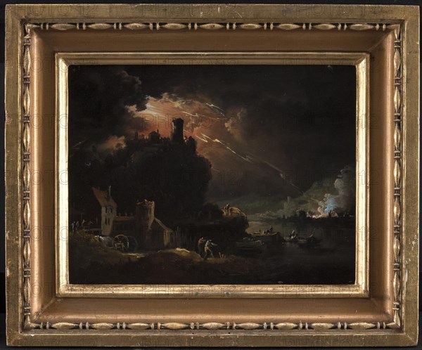 Storm, 1727-1774. Creator: Christian Wilhelm Ernst Dietrich.