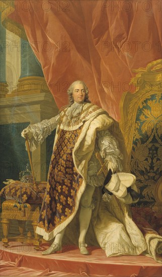 Louis XV of France (1710-1774), 1765. Creator: Carle van Loo.