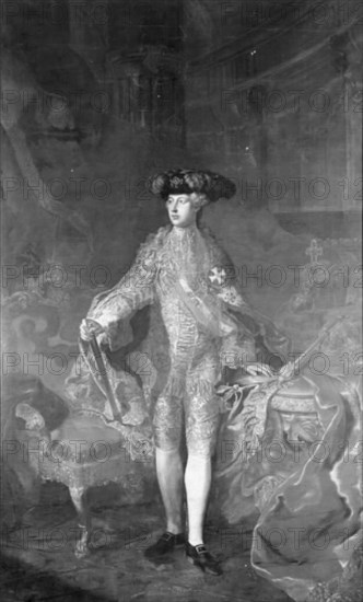 Portrait of the Emperor Joseph II of Austria, 1765-1766. Creator: Franz Xaver Palko.