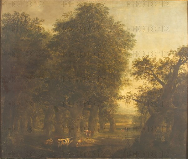 Oak Wood, 1786. Creator: Johann Friedrich Weitsch.