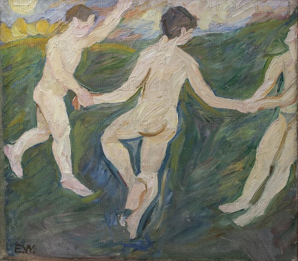 The Joy of Life, 1908-1915. Creator: Edvard Weie.