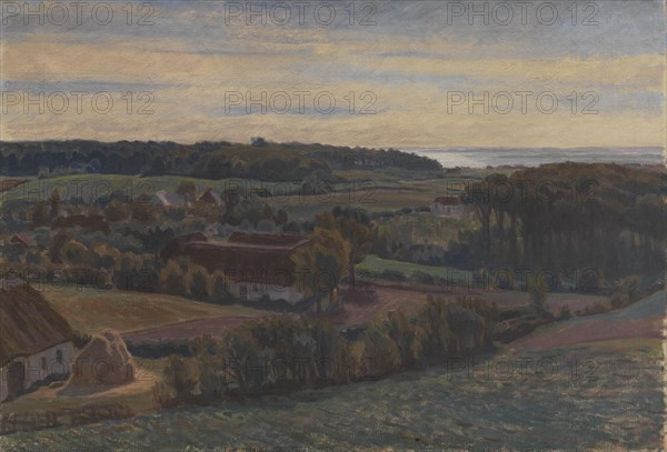 Autumn Landscape, 1916-1920. Creator: Peter Hansen.