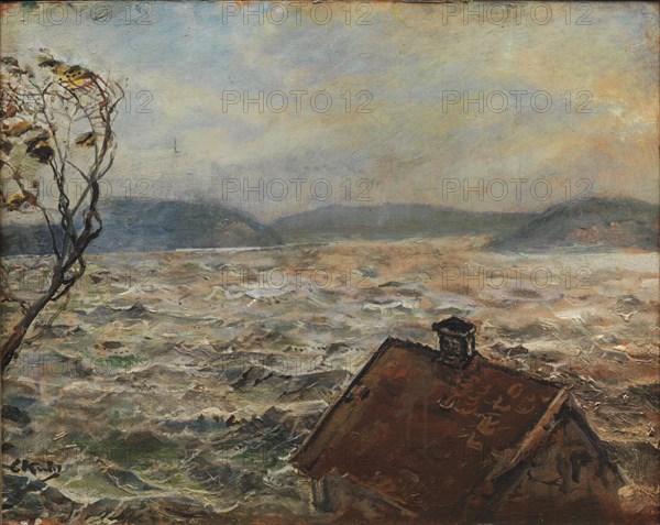 View from Bjelkeviken, 1920-1925. Creator: Christian Krohg.