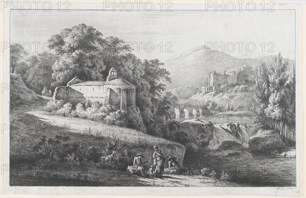 The Old Chapel at Châtillon-d'Azergues, 1799. Creator: Jean-Jacques de Boissieu.