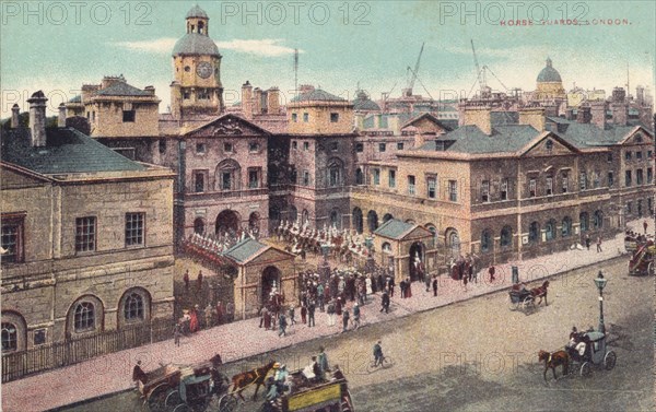 'Horse Guards, London', c1900. Creator: Unknown.
