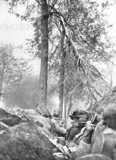 ''Notre offensive d'Artois; le 11 mai, au matin, au Sud du bourg de La Targette', 1915. Creator: Unknown.