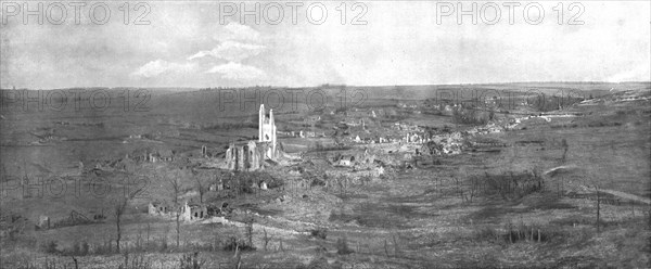 'Notre offensive d'Artois; Terrain reconquis, Ablain-Saint-Nazaire et Carency', 1915. Creator: Unknown.