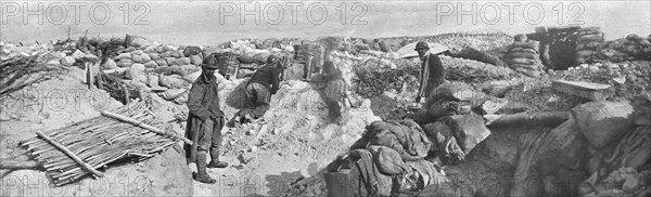 'La preparation de l'offensive de Champagne; l'offensive de Champagne..., 1915 (1924). Creator: Unknown.