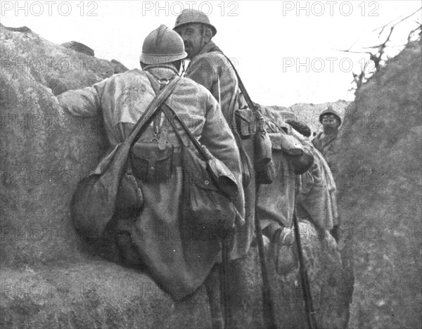 'La bataille de Champagne; Nuef heures douze, le 25 septembre 1915', 1915 (1924). Creator: Unknown.