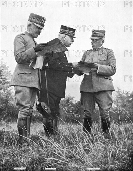 'Sur le front Italien; L'entente des grands chefs', 1915 (1924). Creator: Unknown.