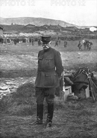 'Le Secours de la France; Le general Sarrail en terre Serbe, a Krivolak', 1915 (1924). Creator: Unknown.