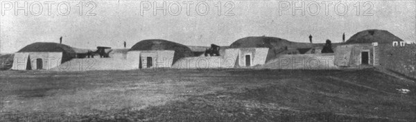 'L'expedition des Dardanelles; Les fortifications de la partie Nord-Orientale de la..., 1914 (1924). Creator: Unknown.