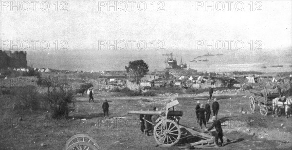 'L'expedition des Dardanelles, L'attaque par voie de terre..., 1915 (1924) Creator: Unknown.