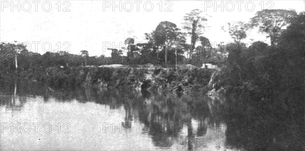 ''En Asie, En Afrique, Au Congo; La berge de M'Birou', 1914. Creator: Unknown.