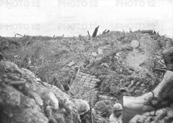 ''Fleury Repris; village n'est plus qu'un monstrueux chaos', 1916 (1924) Creator: Unknown.