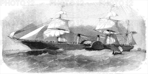 The Royal British and North American Mail-Packet Company's New Steam-Ship "Persia", 1856.  Creator: Smyth.