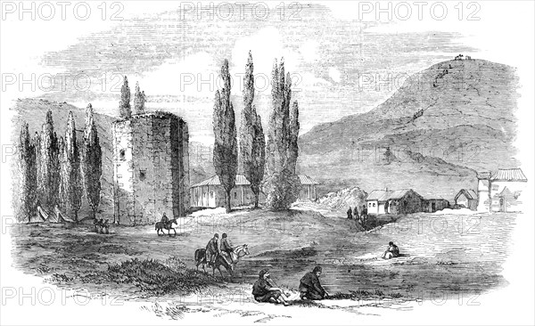 Tchorgoun, on the Tchornaya, 1856.  Creator: Unknown.