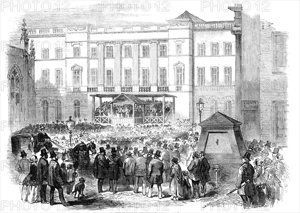 The Edinburgh Election, 1856. Creator: Unknown.
