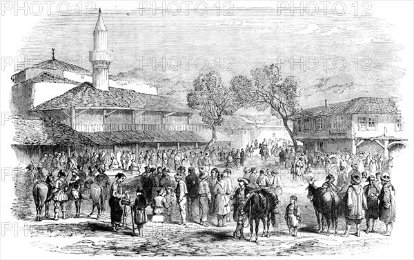 A Street at Schumla, 1856.  Creator: Unknown.