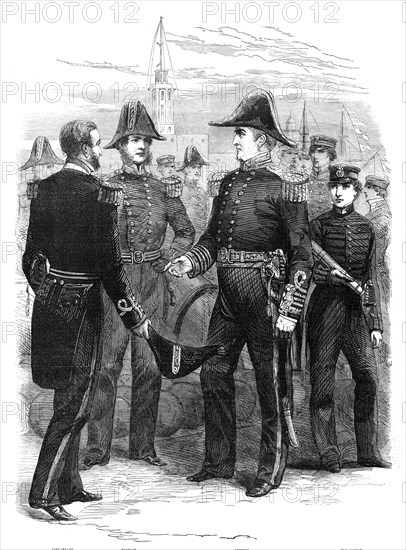 The New Naval Uniforms, 1856.  Creator: Unknown.