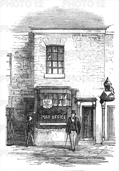 The Post-Office, Rugeley, 1856.  Creator: Unknown.