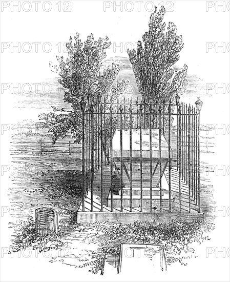 Family Grave of the Palmers, at Rugeley, 1856. Creator: Unknown.