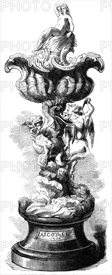 The Ascot Race Plate: the Ascot Cup - Perseus and Andromeda, 1856. Creator: Unknown.