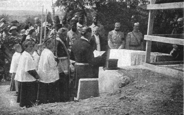 'Les Funerailles du general Gallieni a Paris et a Saint-Raphael; Discours du maire de..., 1916. Creator: Unknown.