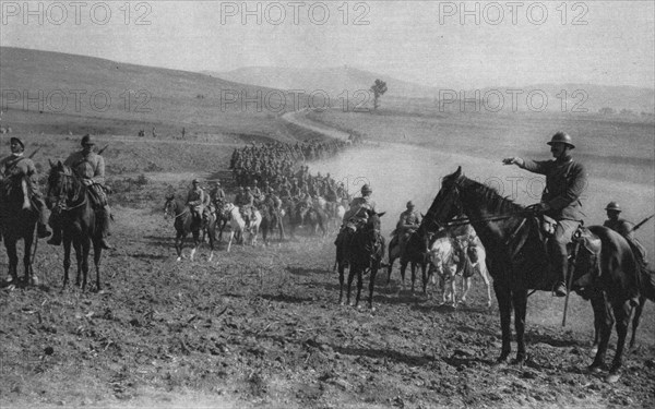 'La Campagne Macedonienne; Combat de Boresnitza (19 septembre): les Bulgares..., 1916. Creator: Unknown.