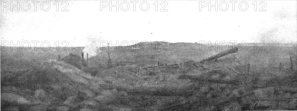 'La victoire de Douaumont; le fort de Vaux vu a 250 metres, le 24 octobre, avant la deuxieme..., 191 Creator: Unknown.