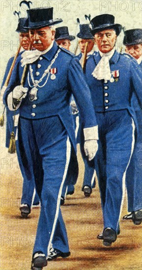 'High Constables and Guard of Honour of Holyroodhouse', 1937. Creator: Unknown.