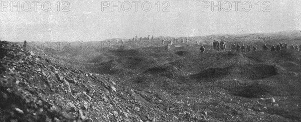 'L'attaque du 24 octobre dans le secteur du bois fumin; la progression continue et les..., 1916. Creator: Unknown.
