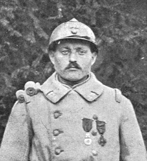 'Le sergent Brochier du 230e', 1916. Creator: Unknown.