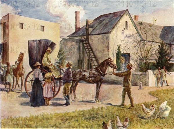 'A South African Farm', 1911. Creator: Unknown.