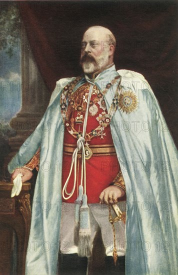 'Edward VII', (c1911). Creator: W&D Downey.