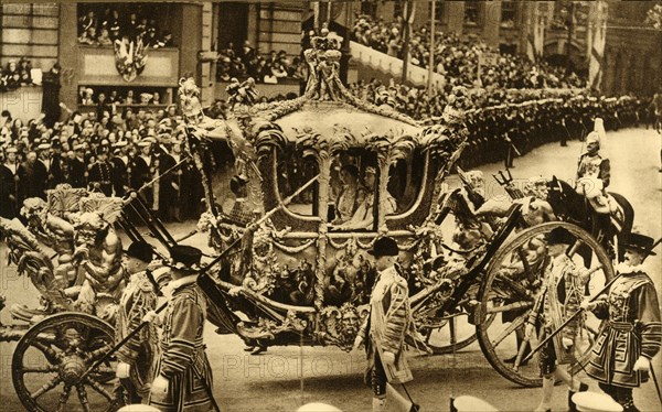 'Their Majesties The King and Queen', 1937. Creator: Photochrom Co Ltd of London.