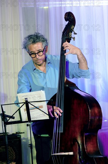 Steve Watts, Watermill Jazz Club, Dorking, Surrey, 20 Sept 2022. Creator: Brian O'Connor.