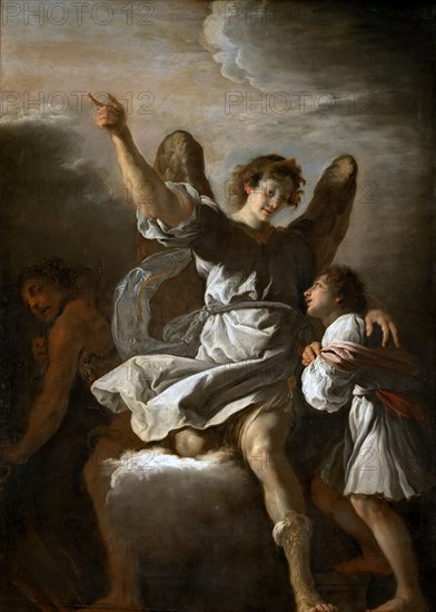 Guardian angel, c. 1616-1618. Creator: Fetti, Domenico (1588/90-1623).