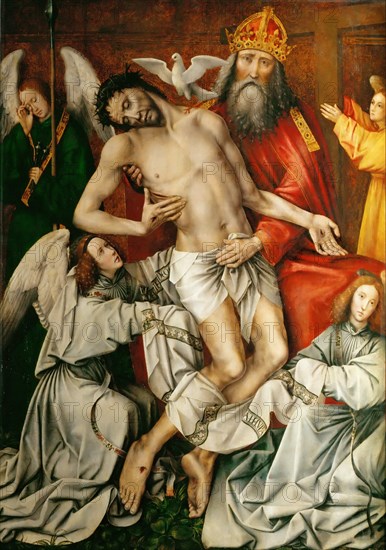 Throne of Mercy, ca 1510-1515. Creator: Coter, Colijn de (ca. 1445-ca. 1540).
