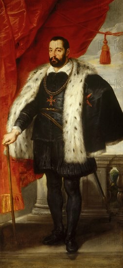 Portrait of Francesco I de' Medici (1541-1587), Grand Duke of Tuscany, ca 1624-1625. Creator: Rubens, Pieter Paul (1577-1640).