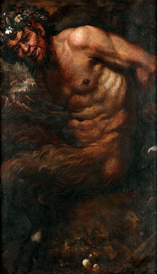 Satyr, ca 1588. Creator: Carracci, Annibale (1560-1609).