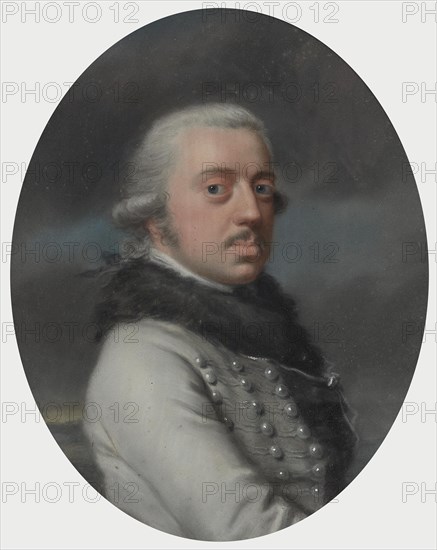 Portrait of Prince Eugen of Württemberg (1758-1822). Creator: Schröder, Johann Heinrich (1751-1812).